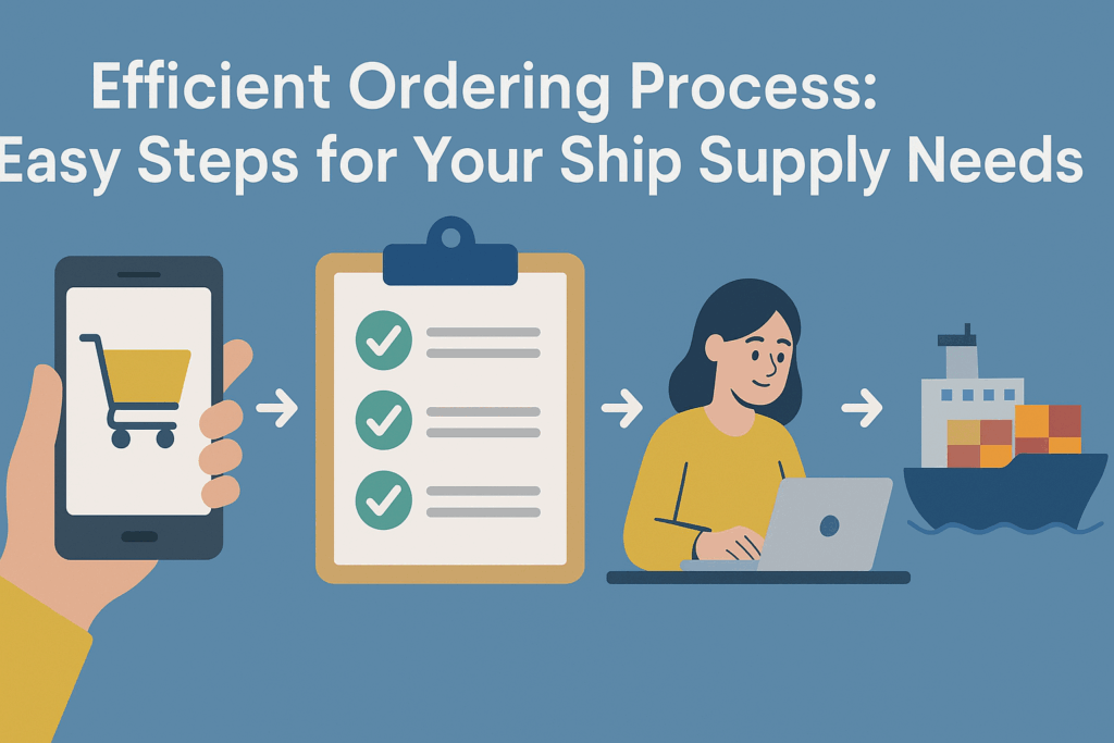 Streamlining Your Voyage: A Step-by-Step Guide to Efficient Ship Supply Ordering