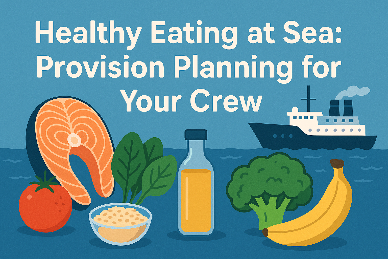 Healthy Eating at Sea: Provision Planning for Your Crew