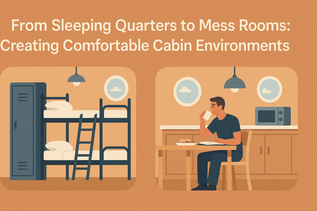 From Sleeping Quarters to Mess Rooms: Creating Comfortable Cabin Environments