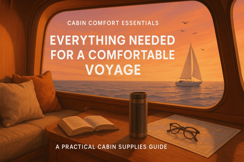 Everything Needed for a Comfortable Voyage: A Cabin Supplies Guide