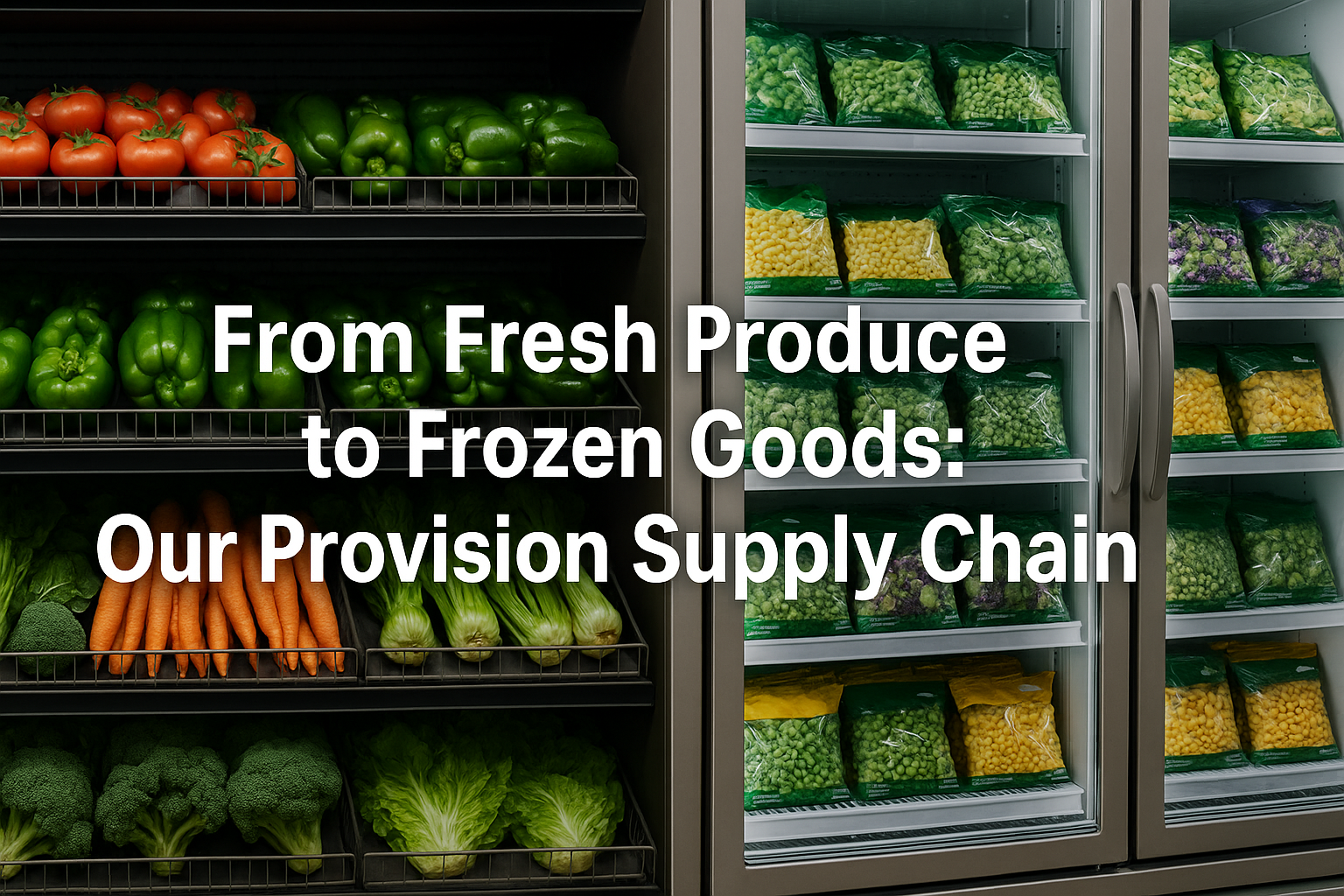 Sustaining Seafarers: An In-Depth Look at Our Provision Supply Chain for Fresh and Frozen Goods