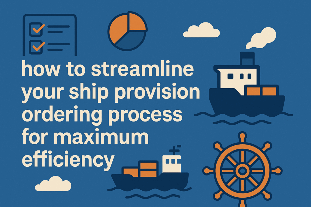 How to Streamline Your Ship Provision Ordering Process for Maximum Efficiency
