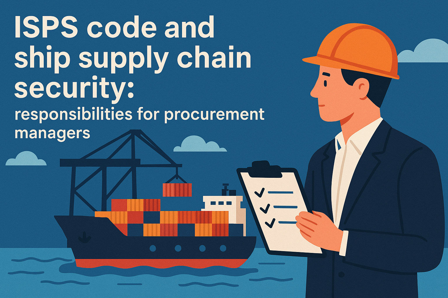 ISPS Code and Ship Supply Chain Security: Responsibilities for Procurement Managers