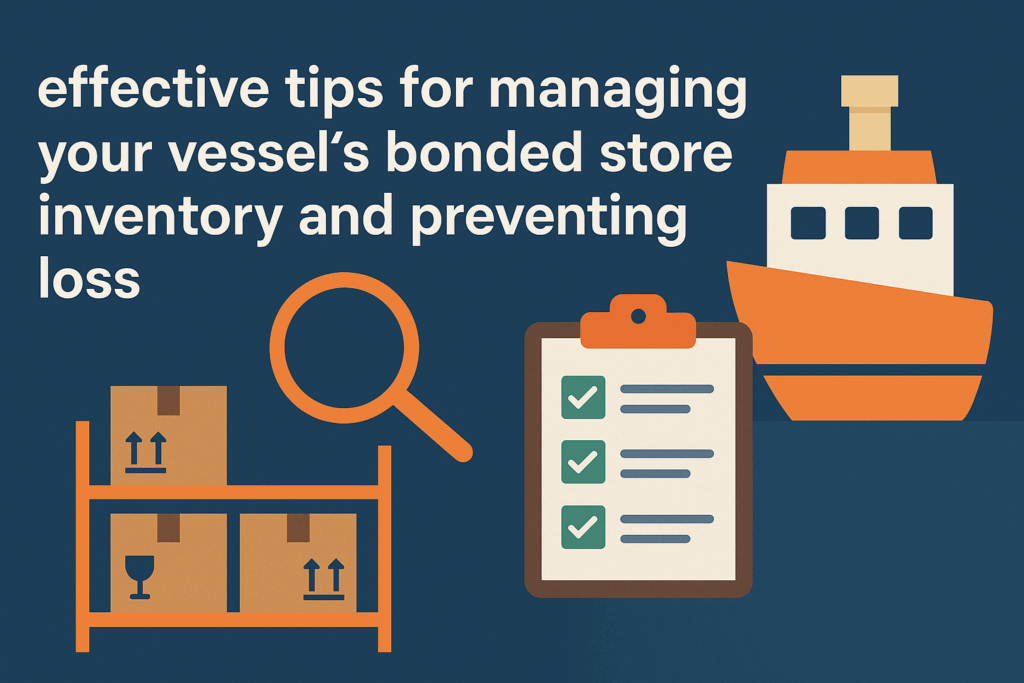 Effective Tips for Managing Your Vessel's Bonded Store Inventory and Preventing Loss