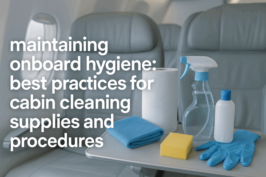 Navigating Spotless Seas: Essential Cabin Cleaning for Maritime Excellence