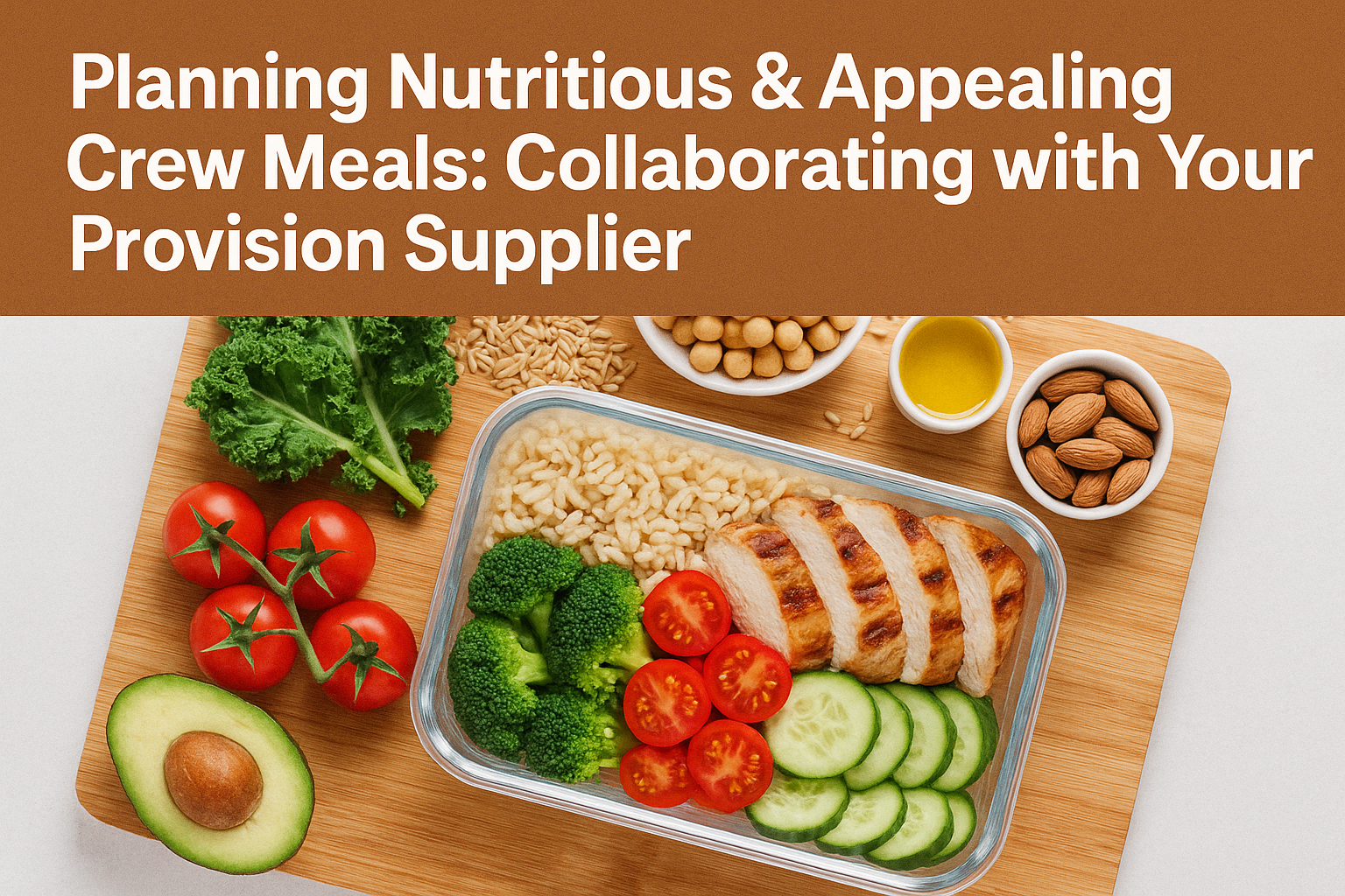 Planning Nutritious & Appealing Crew Meals: Collaborating with Your Provision Supplier
