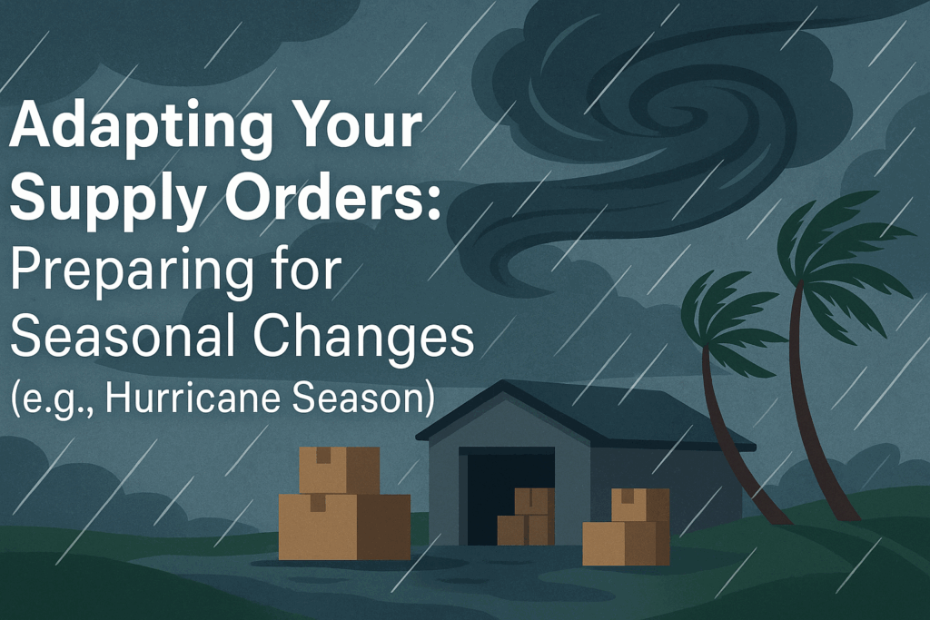 Proactive Vessel Preparedness: Navigating Seasonal Supply Chain Shifts