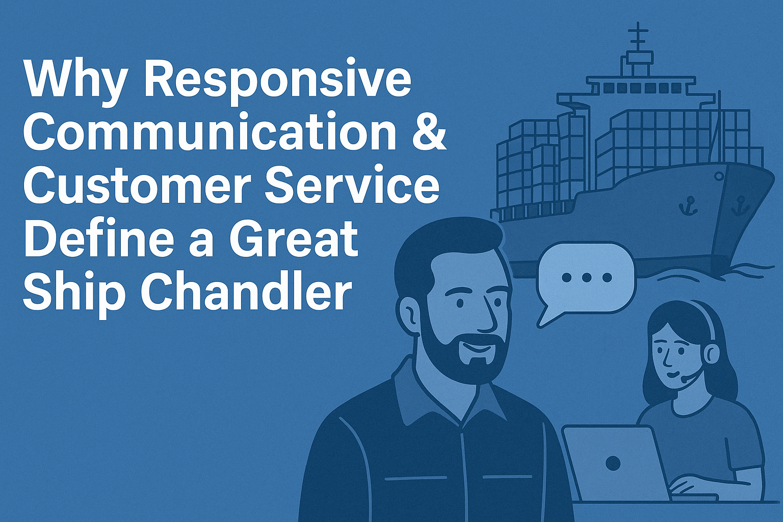 The Unsinkable Advantage: How Responsive Communication and Customer Service Elevate a Ship Chandler