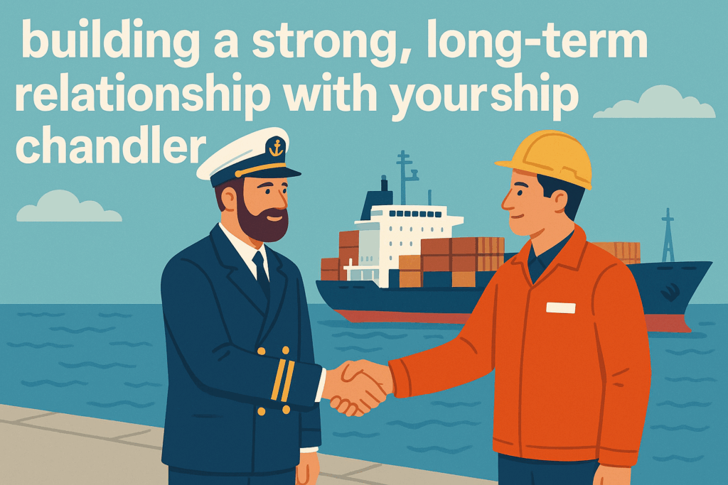 Building a Strong, Long-Term Relationship with Your Ship Chandler