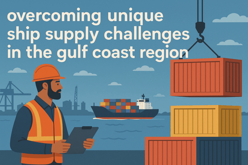 Overcoming Unique Ship Supply Challenges in the Gulf Coast Region