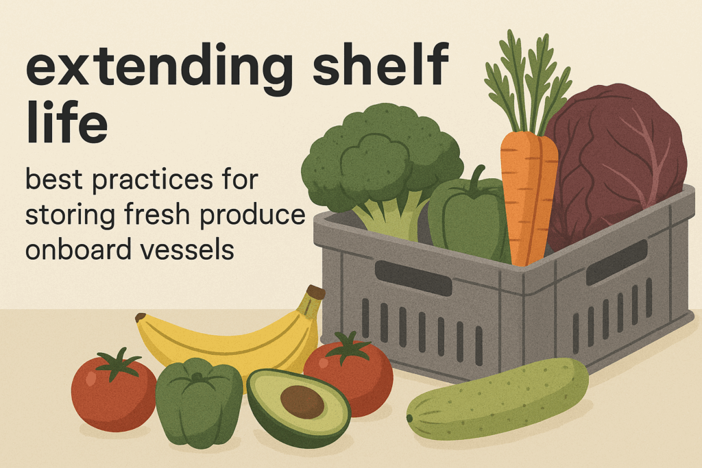 Navigating the Seas of Freshness: Optimizing Produce Storage for Extended Shelf Life Onboard Vessels