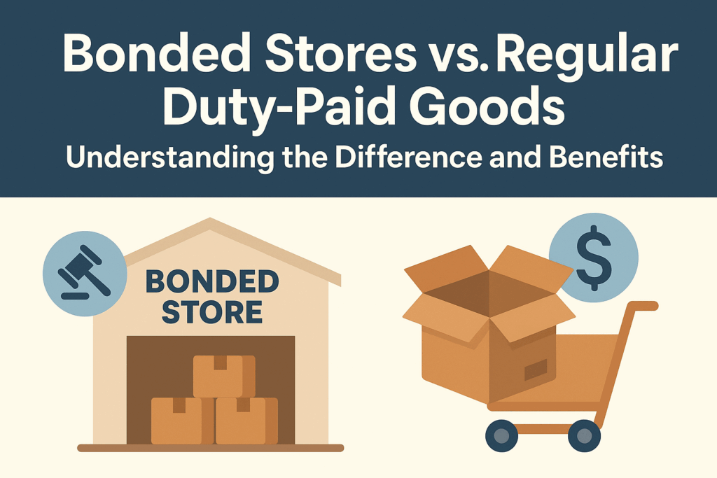 Bonded Stores vs. Regular Duty-Paid Goods: Understanding the Difference and Benefits