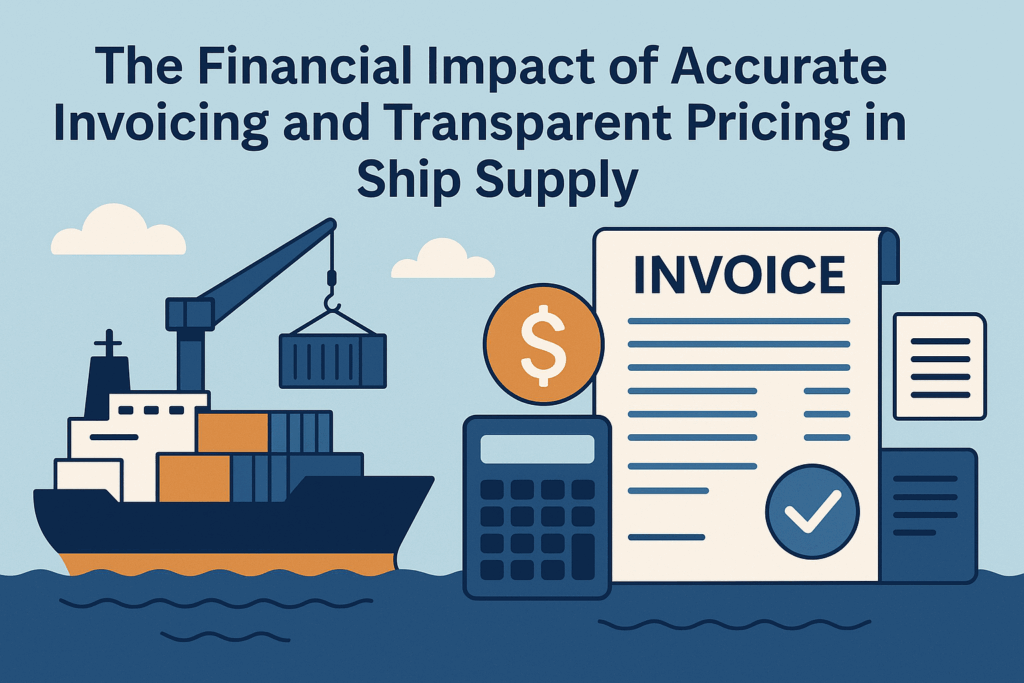 Optimizing Your Maritime Budget: The Critical Role of Precision in Ship Supply Invoicing