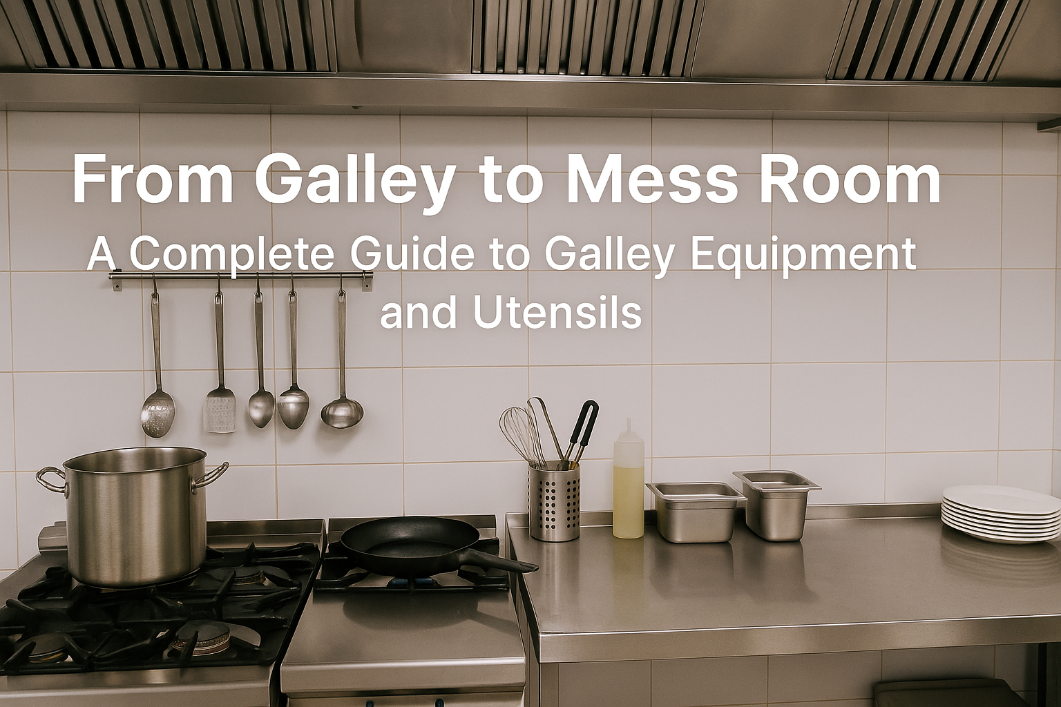 Galley Essentials: Equipping Your Vessel for Peak Culinary Performance