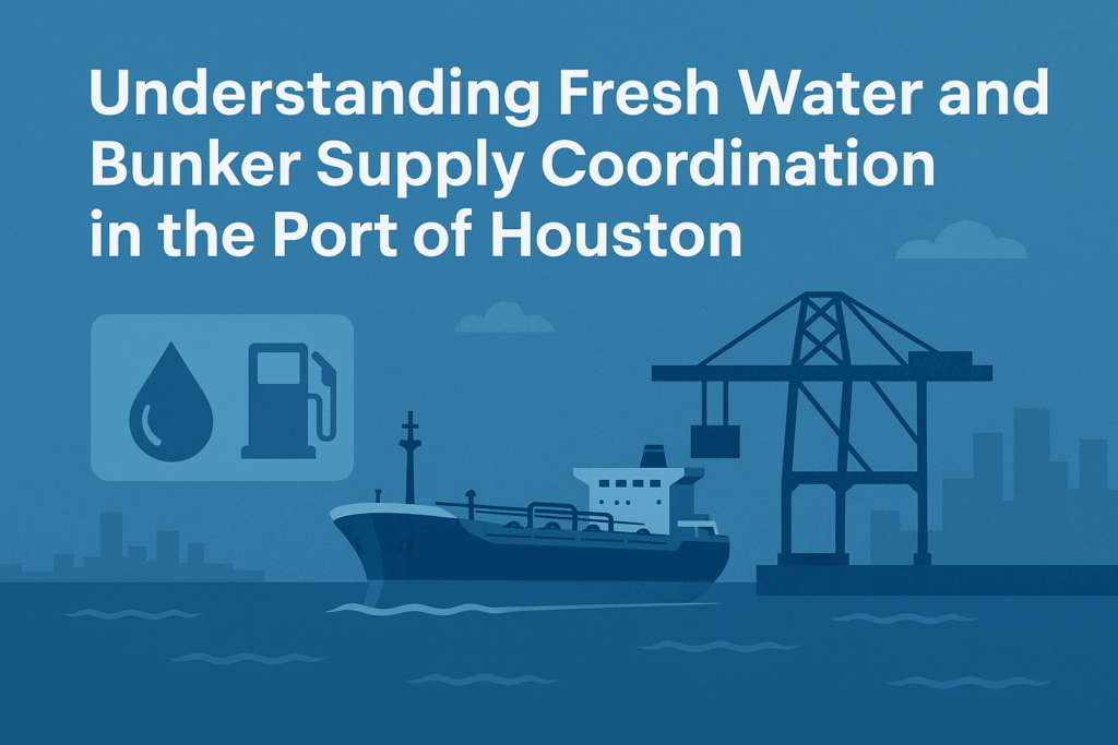 Understanding Fresh Water and Bunker Supply Coordination in the Port of Houston