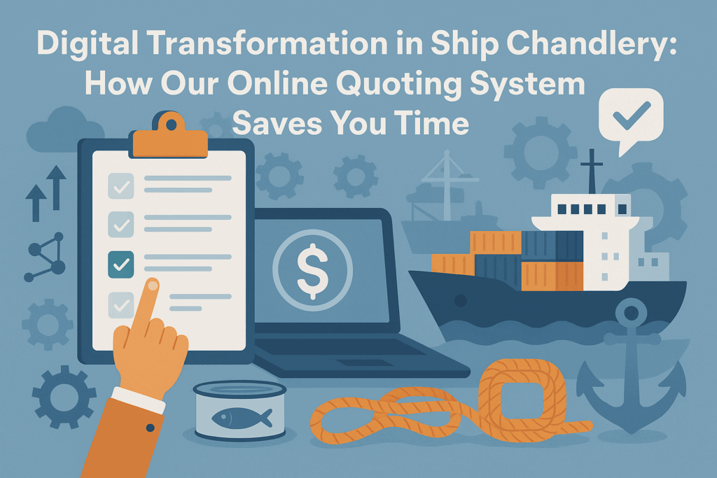 Revolutionizing Maritime Procurement: The Efficiency of Digital Ship Supply