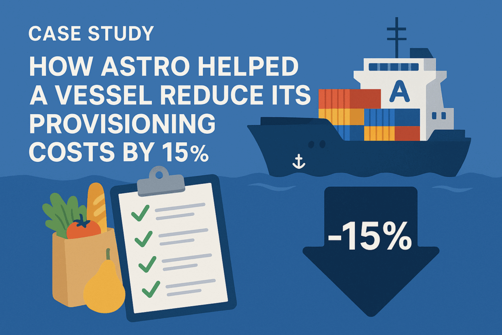 The Strategic Edge: Optimizing Vessel Operations Through Smart Provisioning