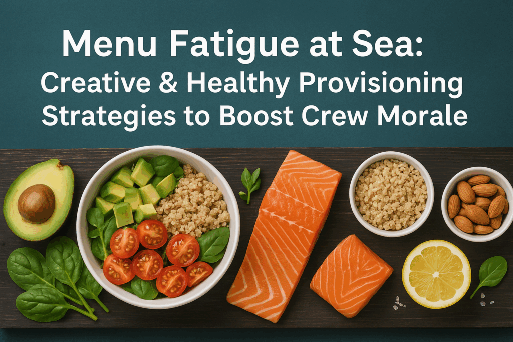 Navigating Culinary Horizons: Combating Menu Fatigue with Smart Provisioning at Sea