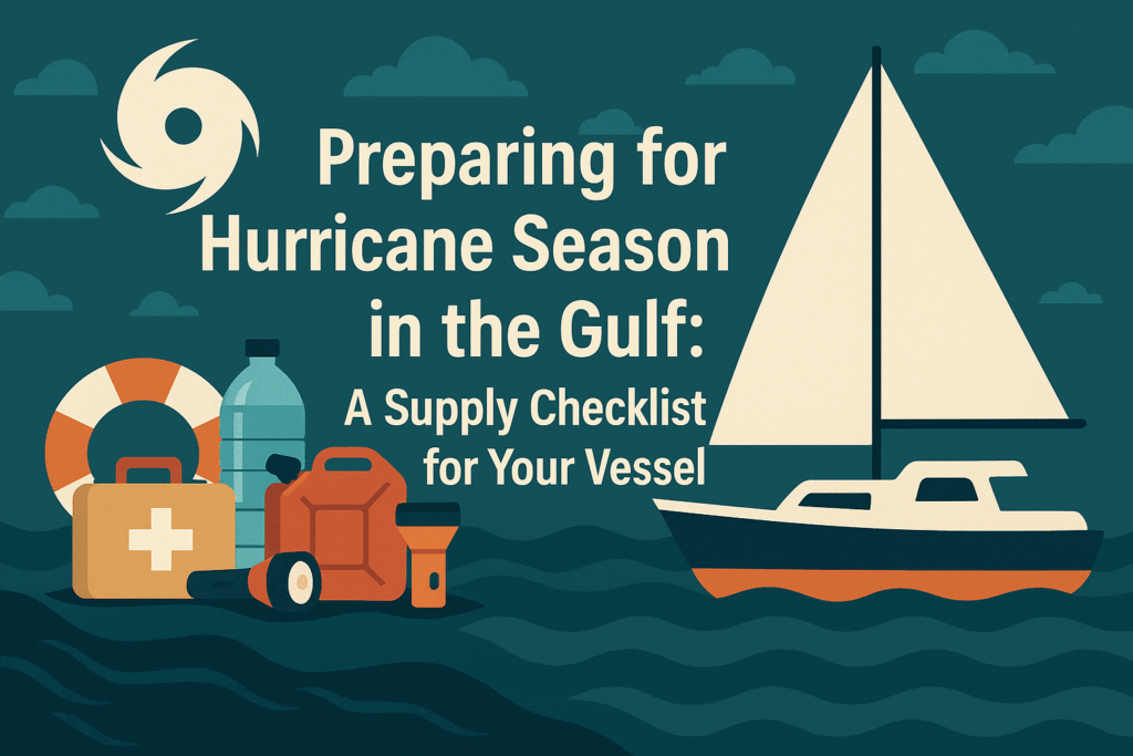 Gulf Coast Vessel Hurricane Preparedness: An Essential Supply Guide