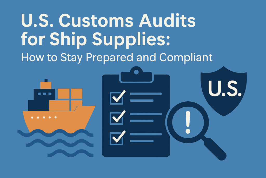 Navigating the Waters: Your Ultimate Guide to U.S. Customs Audits for Ship Supplies